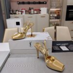 Peep-Toe Heel Sandals ( مقدمة مفتوحة كعب ويدج صندل) - Image 5