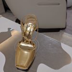 Peep-Toe Heel Sandals ( مقدمة مفتوحة كعب ويدج صندل) - Image 7