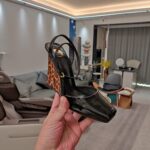 Peep-Toe Heel Sandals ( مقدمة مفتوحة كعب ويدج صندل) - Image 9