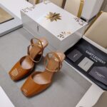 Peep-Toe Heel Sandals ( مقدمة مفتوحة كعب ويدج صندل) - Image 6