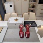 Peep-Toe Heel Sandals ( مقدمة مفتوحة كعب ويدج صندل) - Image 5