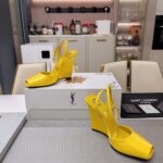 Peep-Toe Heel Sandals ( مقدمة مفتوحة كعب ويدج صندل) - Image 4