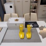 Peep-Toe Heel Sandals ( مقدمة مفتوحة كعب ويدج صندل) - Image 5