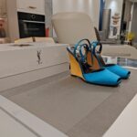 Peep-Toe Heel Sandals ( مقدمة مفتوحة كعب ويدج صندل)