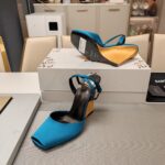 Peep-Toe Heel Sandals ( مقدمة مفتوحة كعب ويدج صندل) - Image 7
