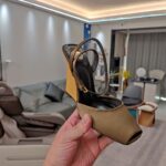 Peep-Toe Heel Sandals ( مقدمة مفتوحة كعب ويدج صندل) - Image 7