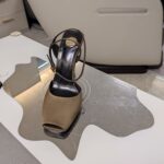 Peep-Toe Heel Sandals ( مقدمة مفتوحة كعب ويدج صندل) - Image 8