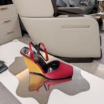 Peep-Toe Heel Sandals ( مقدمة مفتوحة كعب ويدج صندل) - Image 2