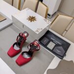 Peep-Toe Heel Sandals ( مقدمة مفتوحة كعب ويدج صندل) - Image 4