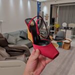 Peep-Toe Heel Sandals ( مقدمة مفتوحة كعب ويدج صندل) - Image 8