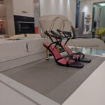Strappy High Heel Sandals  ( بكعب عالٍ بأحزمة صندل)