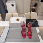 Strappy High Heel Sandals  ( بكعب عالٍ بأحزمة صندل) - Image 3