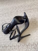 Toe-Thong Satin Sandals ( سان لوران ساتان صندل) - Image 3