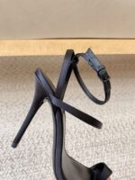 Toe-Thong Satin Sandals ( سان لوران ساتان صندل) - Image 7