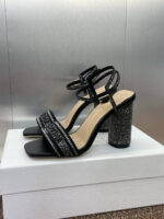 D High-Heeled Crystal Sandals ( دي بكعب عالٍ كريستال صندل) - Image 6