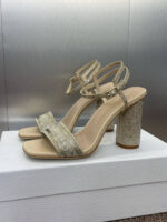 D High-Heeled Crystal Sandals ( دي بكعب عالٍ كريستال صندل) - Image 2